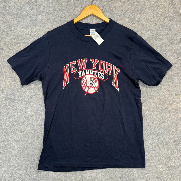 Champion Other - VTG Champion New York Yankees Shirt Adult Large Single Stitch Deadstock USA 80s